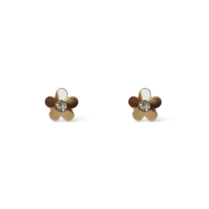 Arete Flor C/Zirconía