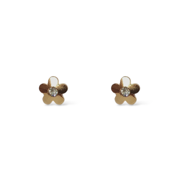 Arete Flor C/Zirconía