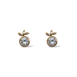 Arete Cereza con Zirconia