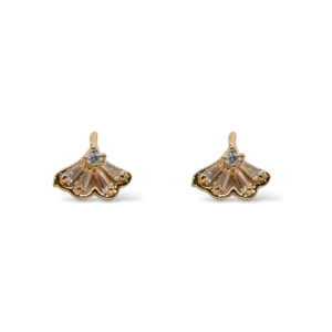 Arete Abanico Con Zirconias
