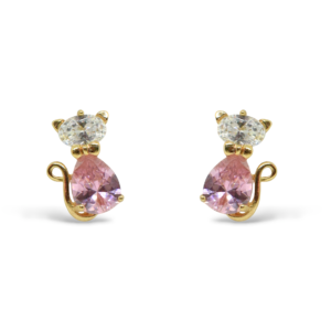 Arete Gato con Zirconias