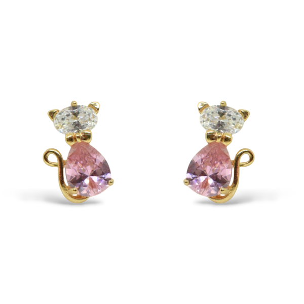 Arete Gato con Zirconias
