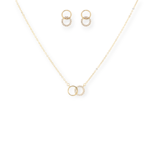 Juego Aros con Zirconias