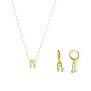 Juego Nota Musical con Zirconia