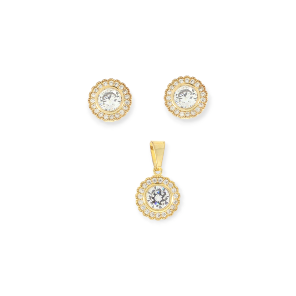 Juego Redondo con Zirconia